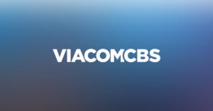 The logo of media company ViacomCBS.