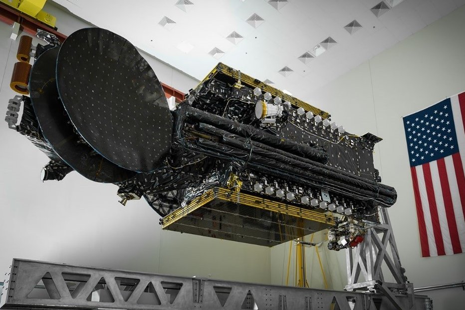 A satellite built for SiriusXM Pandora. (Image courtesy Maxar Technologies/SiriusXM Pandora)