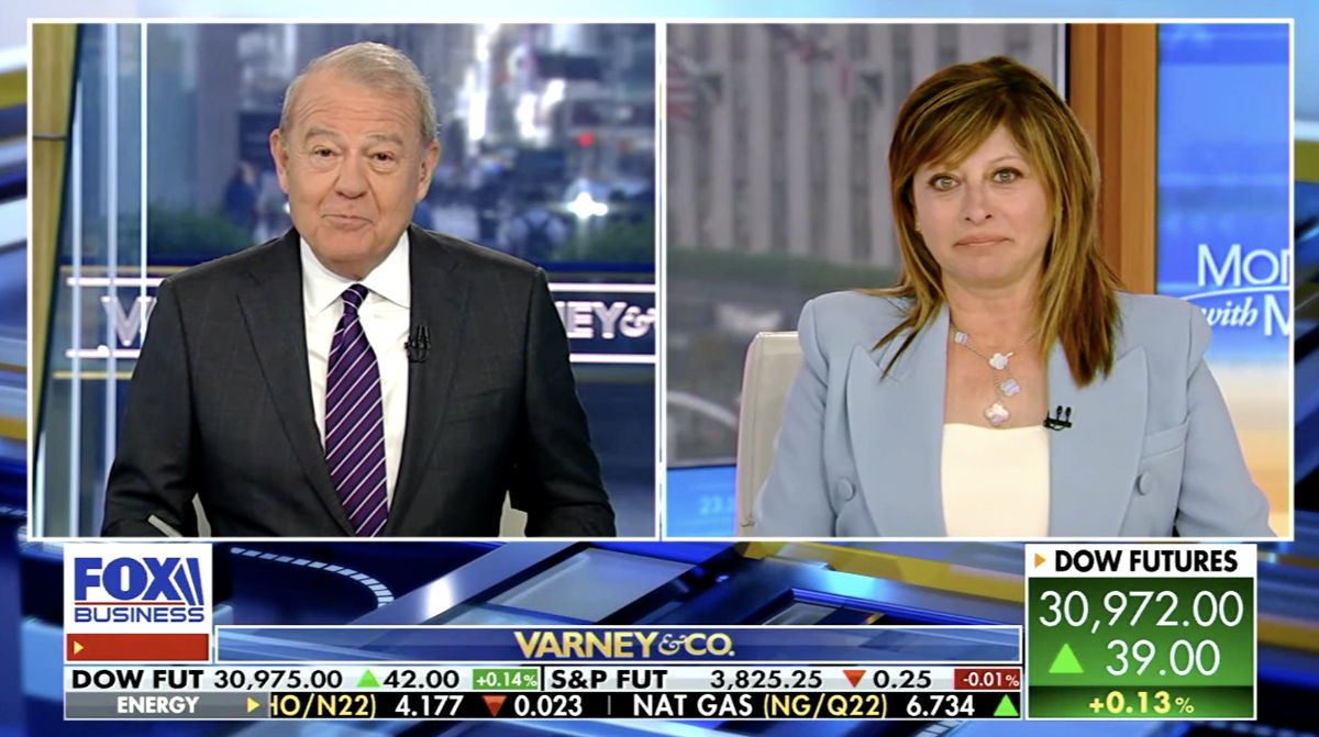 A broadcast on the Fox Business Network.