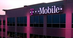 The front of T-Mobile's corporate headquarters in Connecticut.