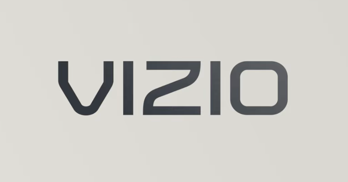 The logo of smart TV maker Vizio