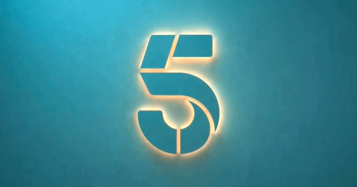 The logo of Paramount Global's British entertainment network Channel 5.