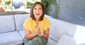 Former KTLA news anchor Lynette Romero appears in an Instagram video.