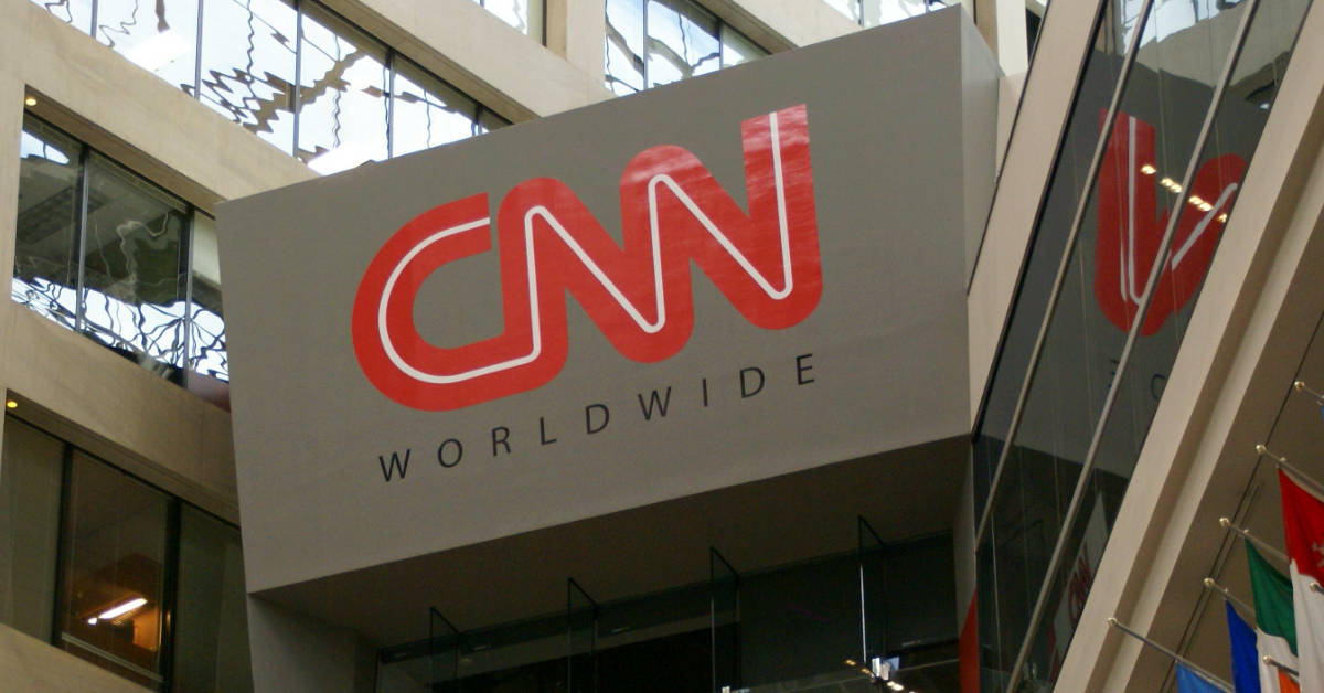 The logo of CNN Worldwide appears at the cable network's headquarters in Atlanta, Georgia on January 26, 2013.