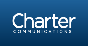 The logo of Charter Communications, which offers broadband Internet and pay television service under the Spectrum brand.