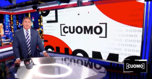 A still frame from a broadcast of "Cuomo" on Nexstar's NewsNation.