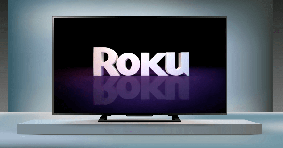 The logo of streaming hardware maker and platform Roku.