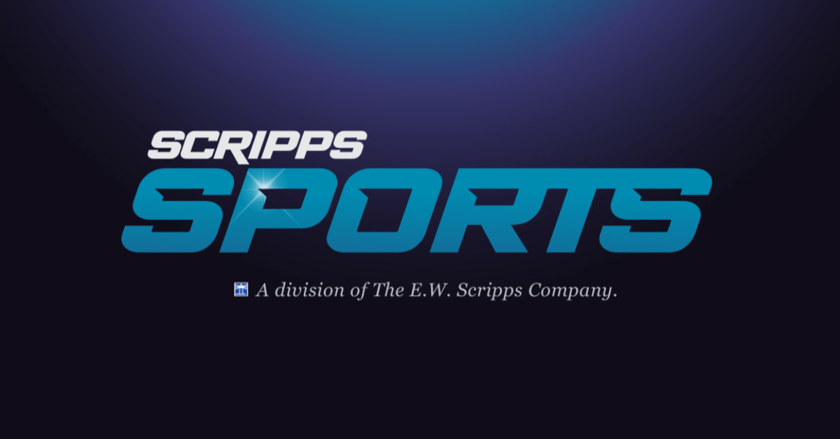 The wordmark of Scripps Sports