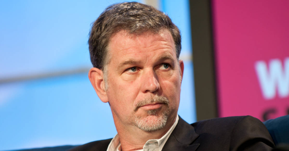 Netflix founder and former co-CEO Reed Hastings appears in an undated image.