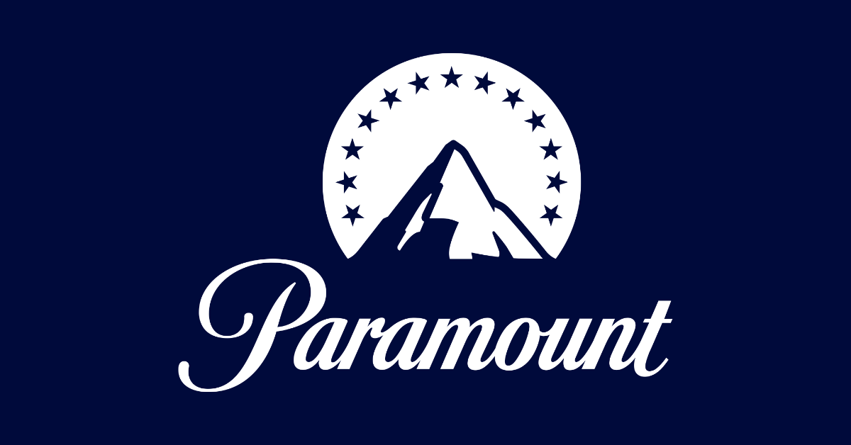 The logo of Paramount Global.