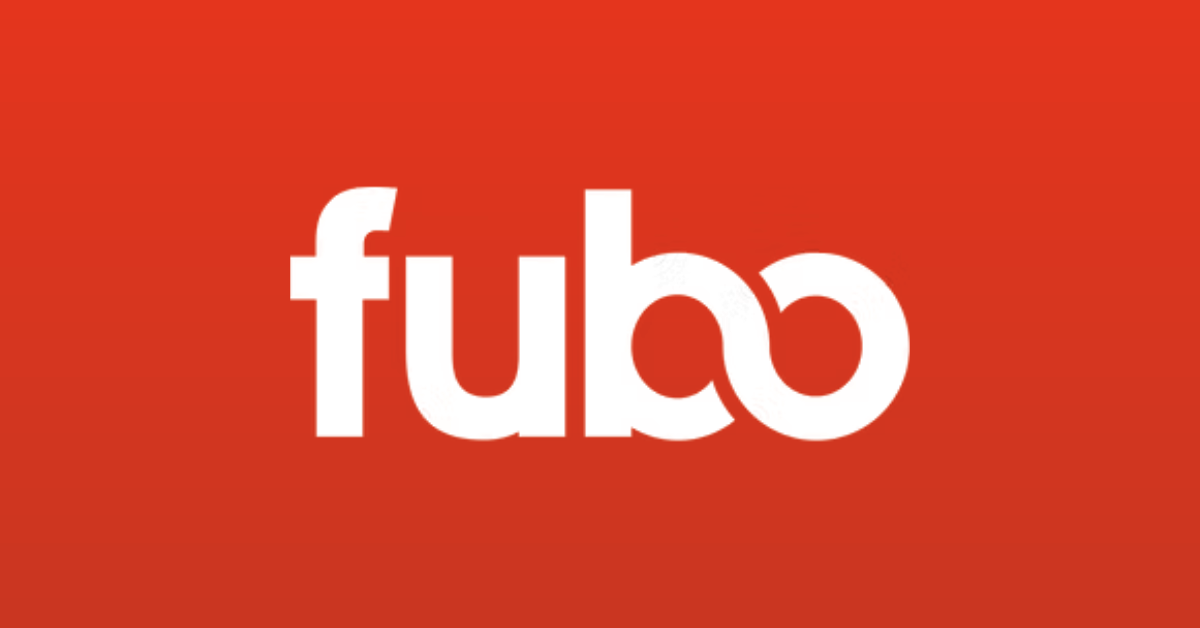 The logo of streaming service Fubo TV as it appeared in 2023.