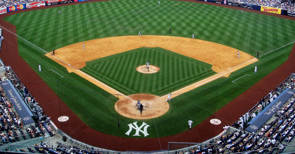 Yankee Stadium in New York City. (Photo by Matt Boulton via Wikimedia Commons)