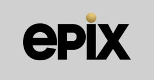 The original logo of MGM's premium movie multiplex and streaming service Epix. (Graphic by The Desk)