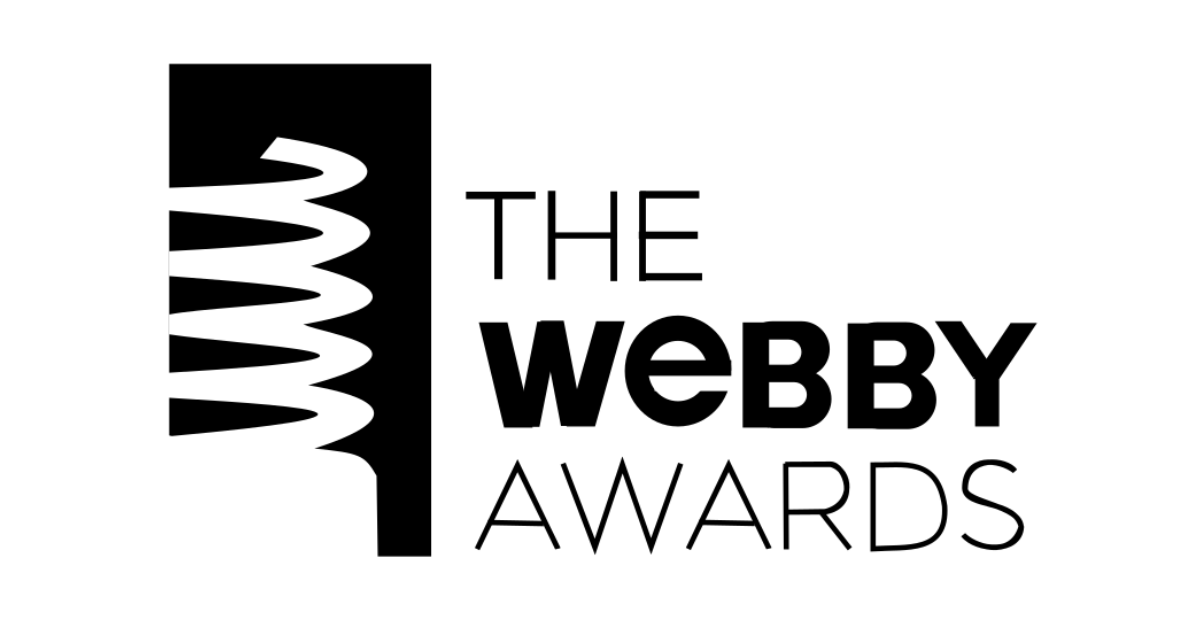 The logo of the Webby Awards. (Logo courtesy Webby Awards, Graphic by The Desk)