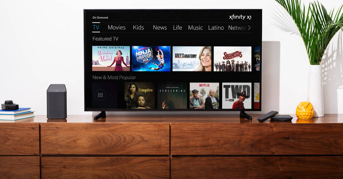 The Xfinity X1 platform powers Comcast's video set-top boxes as well as the streaming TV device called Flex. (Courtesy image)