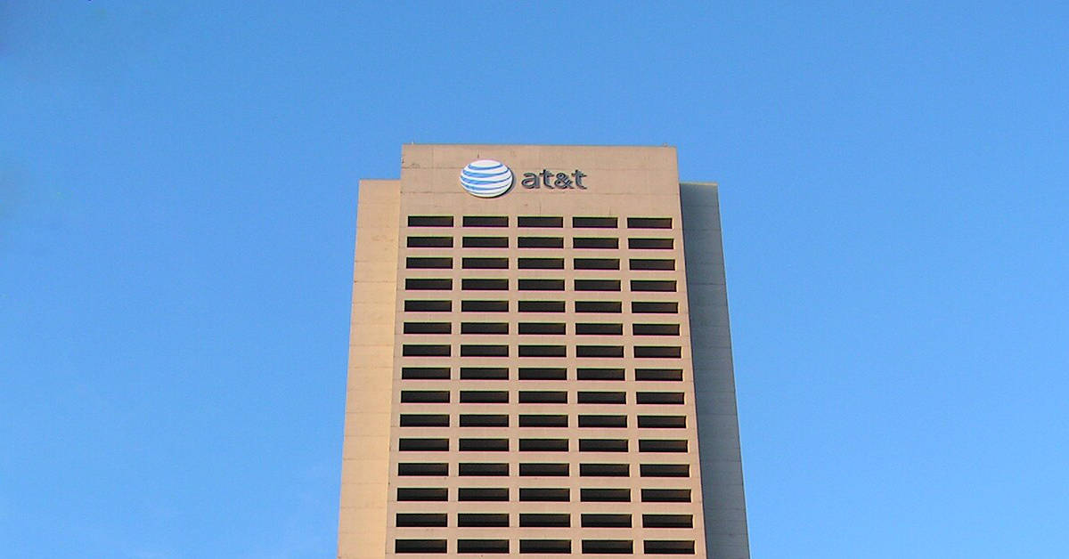 A corporate office of AT&T is seen in Atlanta, Georgia. (Photo by Connor Carey via Wikimedia Commons, editing by The Desk)