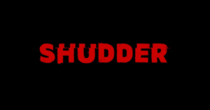 The logo of horror streaming platform Shudder. (Courtesy graphic)