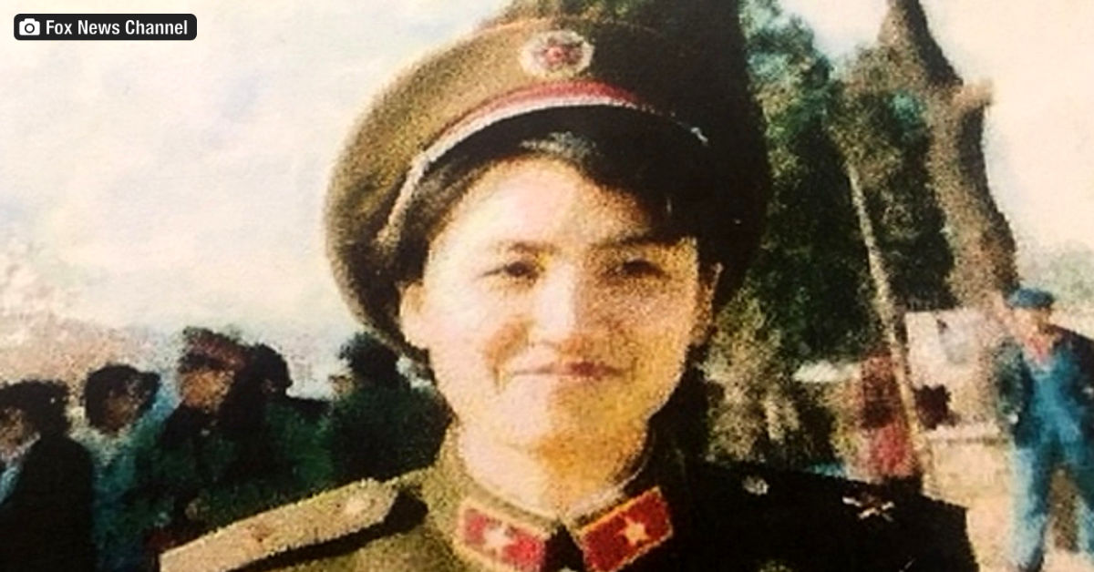 Dr. Yanping Chen during her time with the Chinese Army. (Photo via Fox News)
