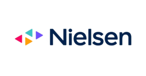 The logo of media research and technology provider Nielsen. (Courtesy logo)