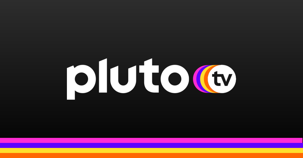 The logo of free, ad-supported streaming service Pluto TV. (Logo courtesy Paramount Global, Graphic designed by The Desk)