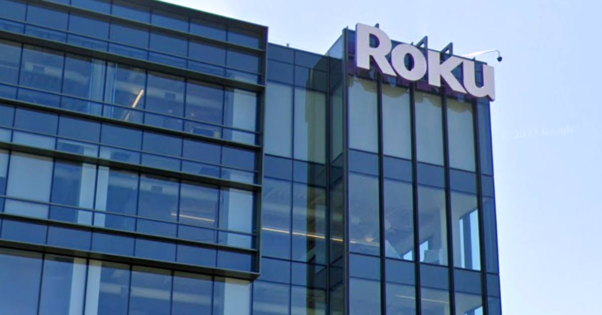 An office building at the San Jose, California campus of streaming television technology developer Roku. (Photo via Google Street View)