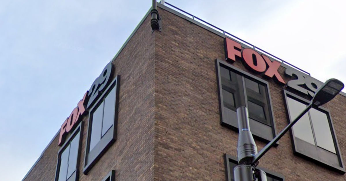 The studios of Fox station WTXF appears in an undated image. (Photo via Google Street View)