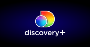 The logo of streaming service Discovery Plus. (Logo courtesy Warner Bros Discovery, Graphic designed by The Desk)