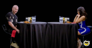 A still frame from a web episode of the popular show "Hot Ones." (Courtesy image)