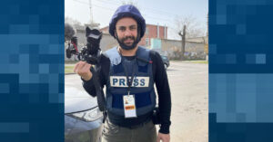 Reuters photojournalist Issam Abdallah. (Photo via social media)