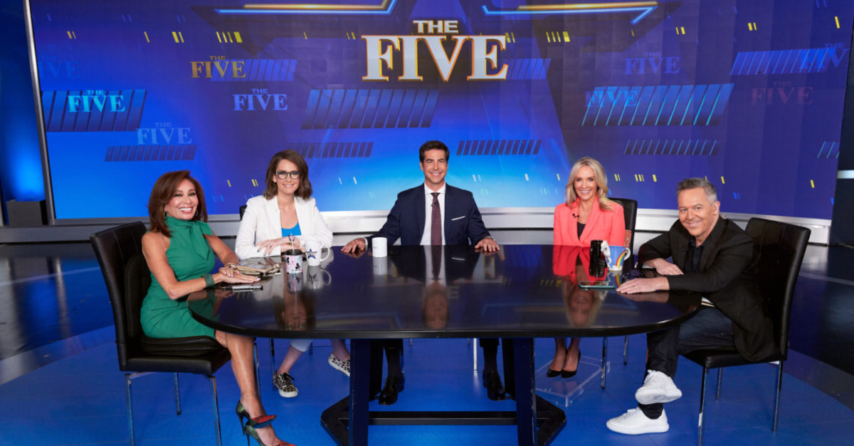 The hosts of the Fox News Channel panel discussion program "The Five." (Courtesy photo)
