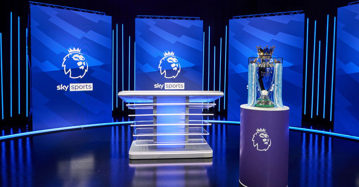 Sky Sports will continue on as one of three broadcasters of English Premier League soccer matches through the end of the decade. (Image courtesy Comcast/Sky Group)