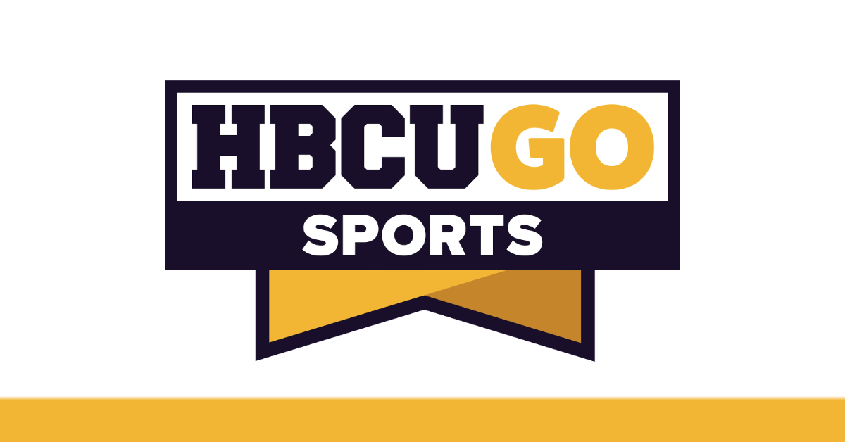 The logo of free streaming service HBCU Go.