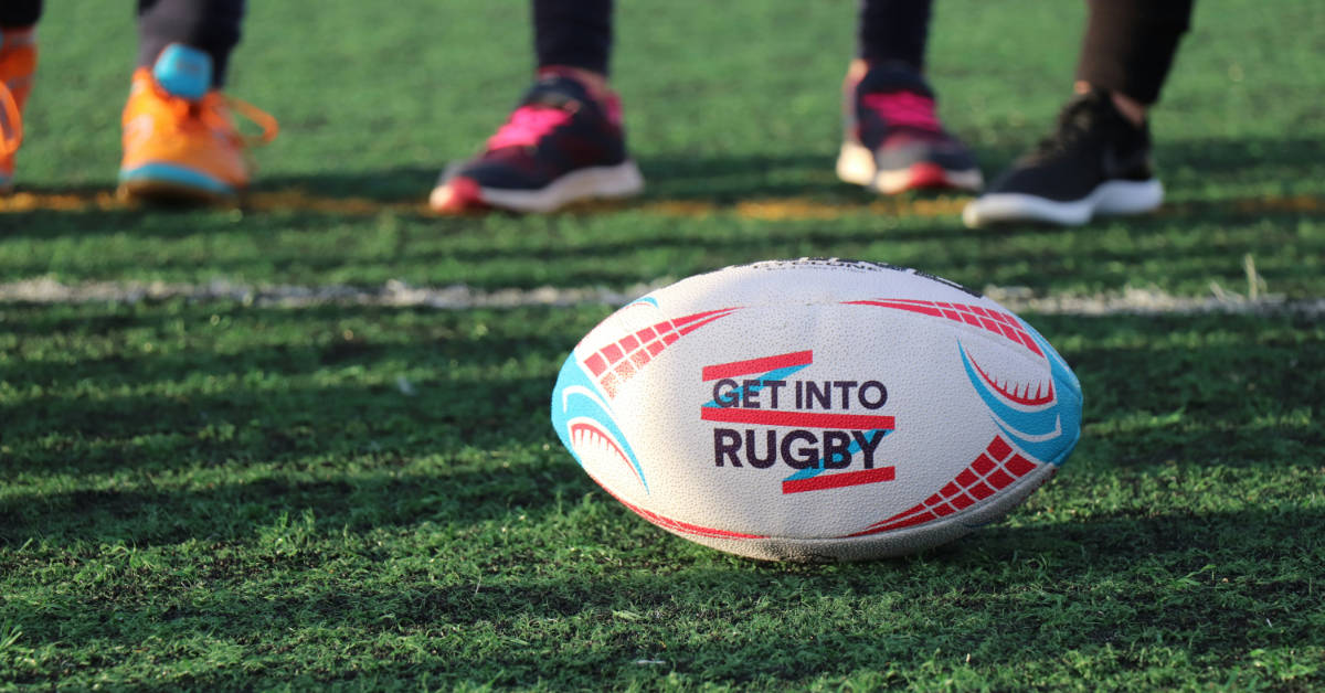 A rugby ball. (Stock image via Unsplash)