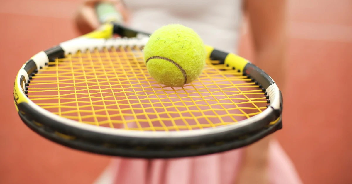 A tennis-related stock image