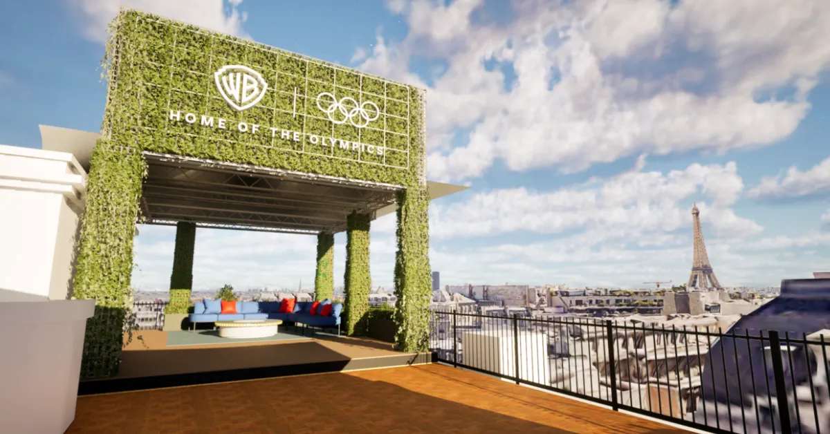 The Paris-based studios of Warner Bros Discovery's sports operation.