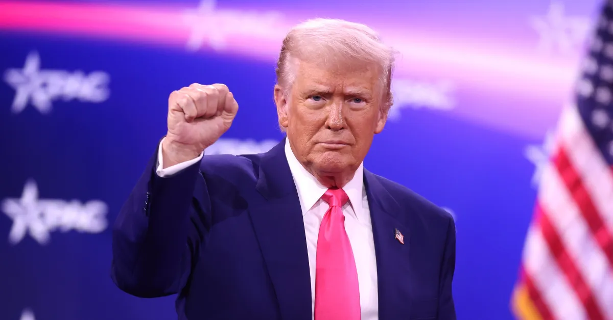 President Donald Trump at the Conservative Political Action Conference in February 2025. (Photo by Gage Skidmore)