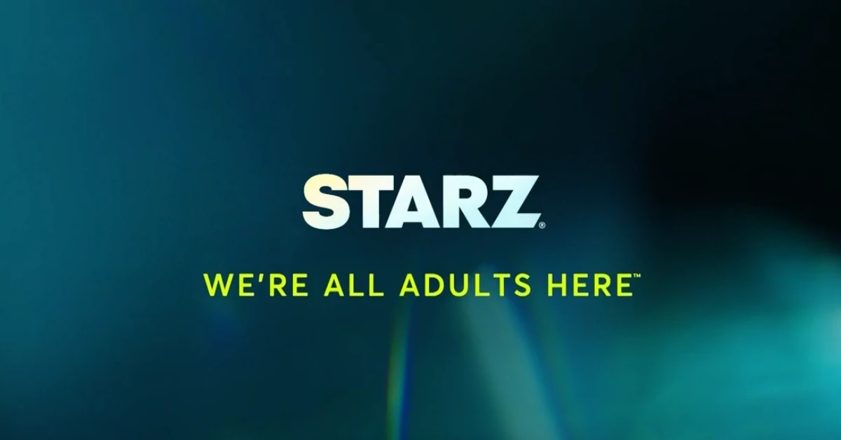 Starz "We're All Adults Here" graphic
