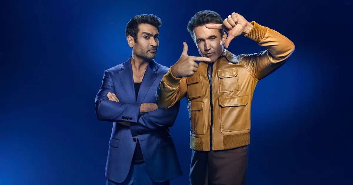 Kumail Nanjiani and Rob Mac are the new faces of DirecTV. (Courtesy image, Graphic edited by The Desk)