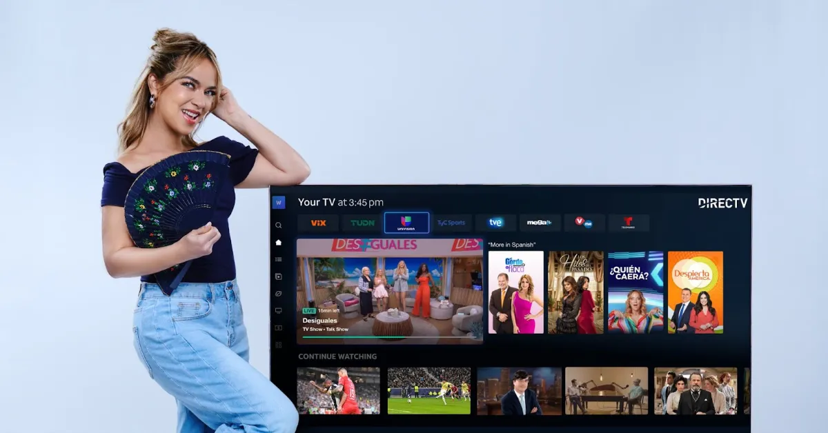 blank directv ad campaign adamari lópez webp td