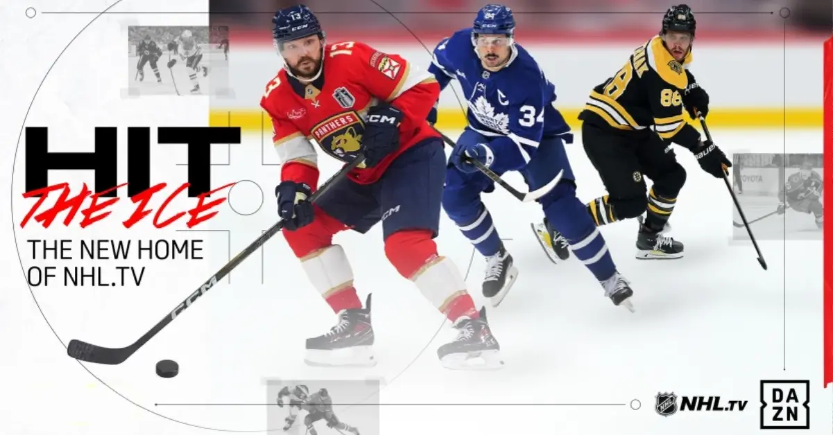 DAZN coutesy image on NHL deal.