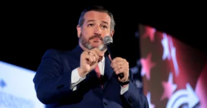 Senator Ted Cruz speaks to conference attendees in 2019. (Photo by Gage Skidmore)