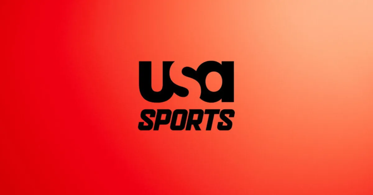 The logo of USA Sports. (Courtesy image, Graphic by The Desk)