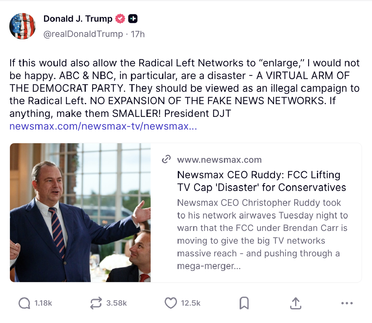 story only trump truth social tv ownership webp td