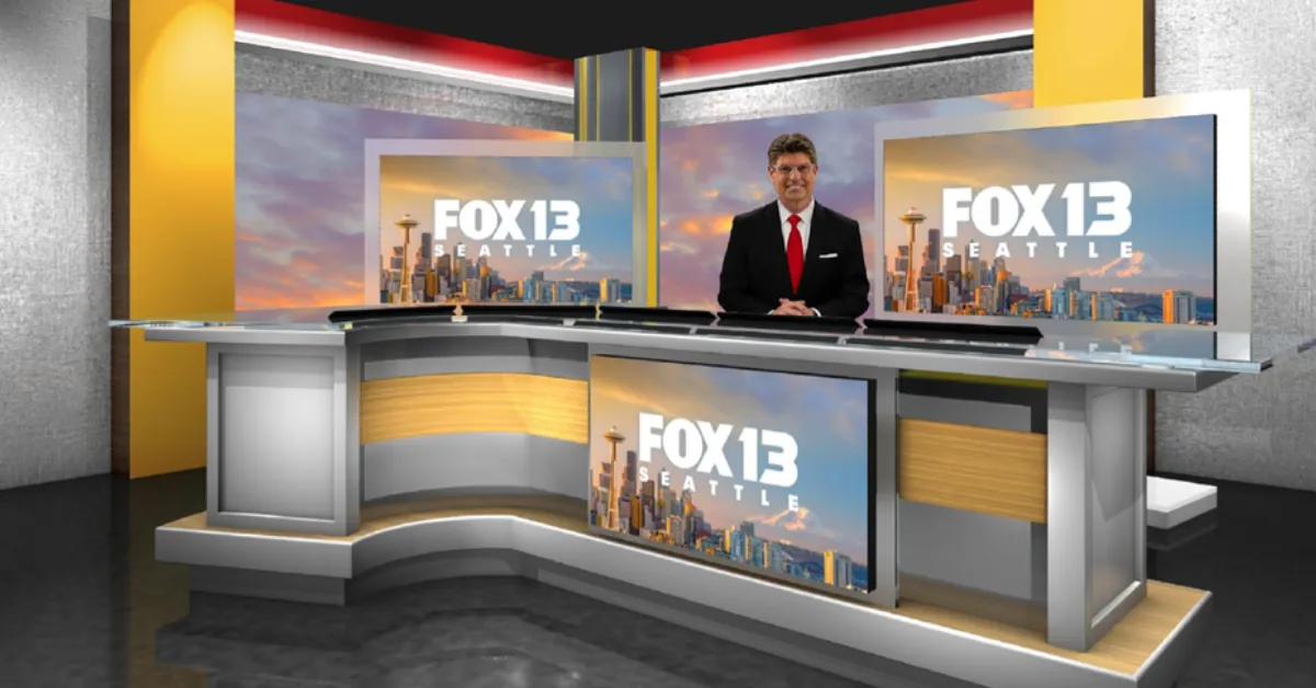 A conceptual rendering of the new broadcast production facility for KCPQ, the Seattle-owned Fox station. (Courtesy image)