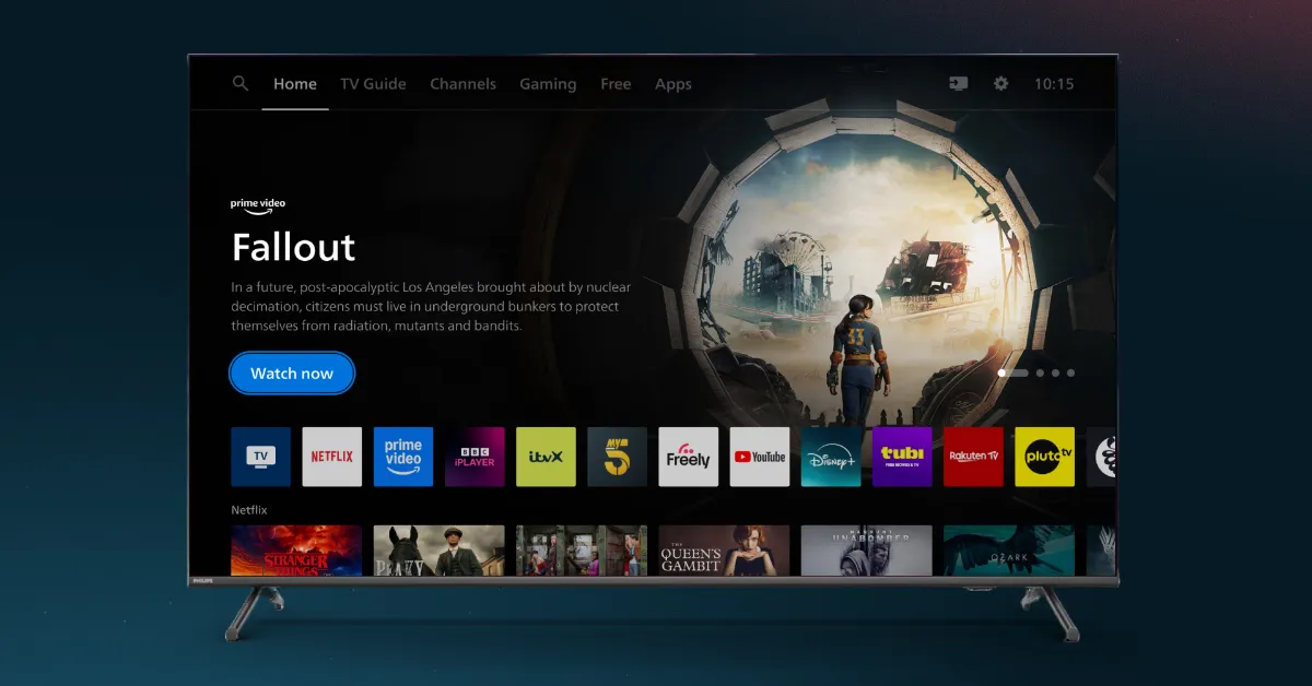 Titan OS offers access to popular streaming apps and channels through a unified connected TV operating system. (Courtesy image)