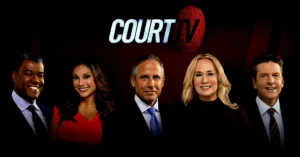 Court TV graphic.