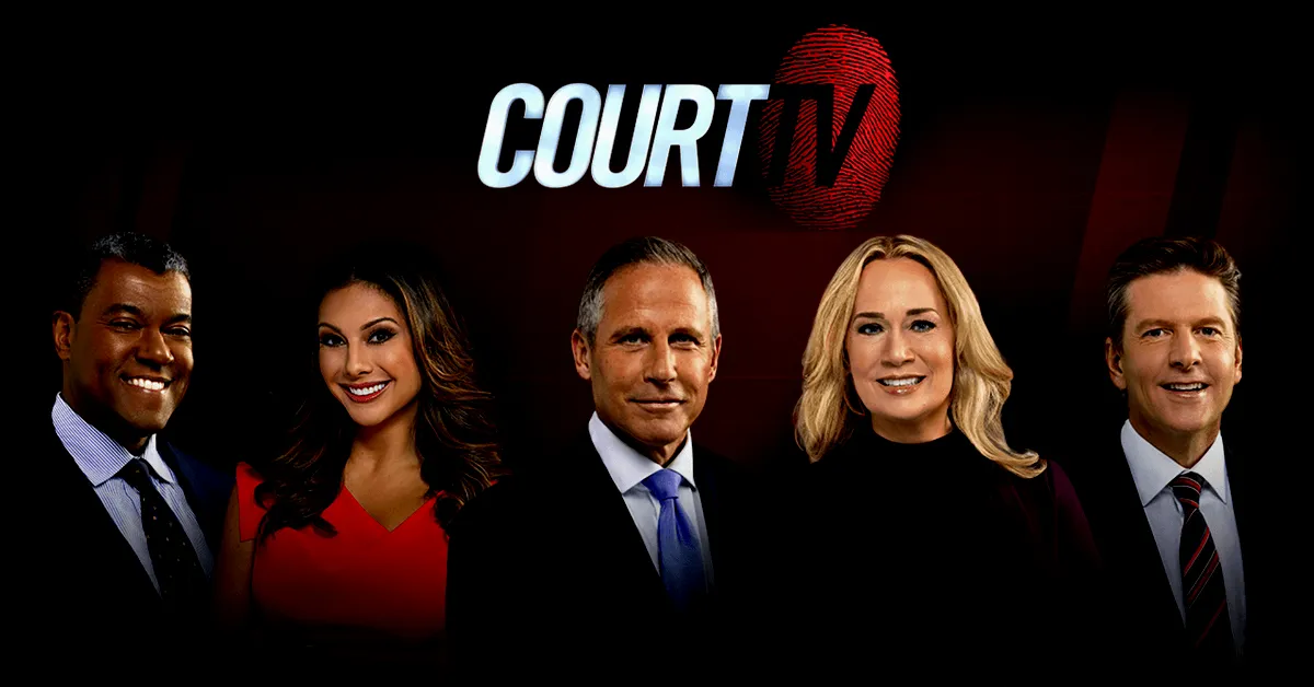Court TV graphic.