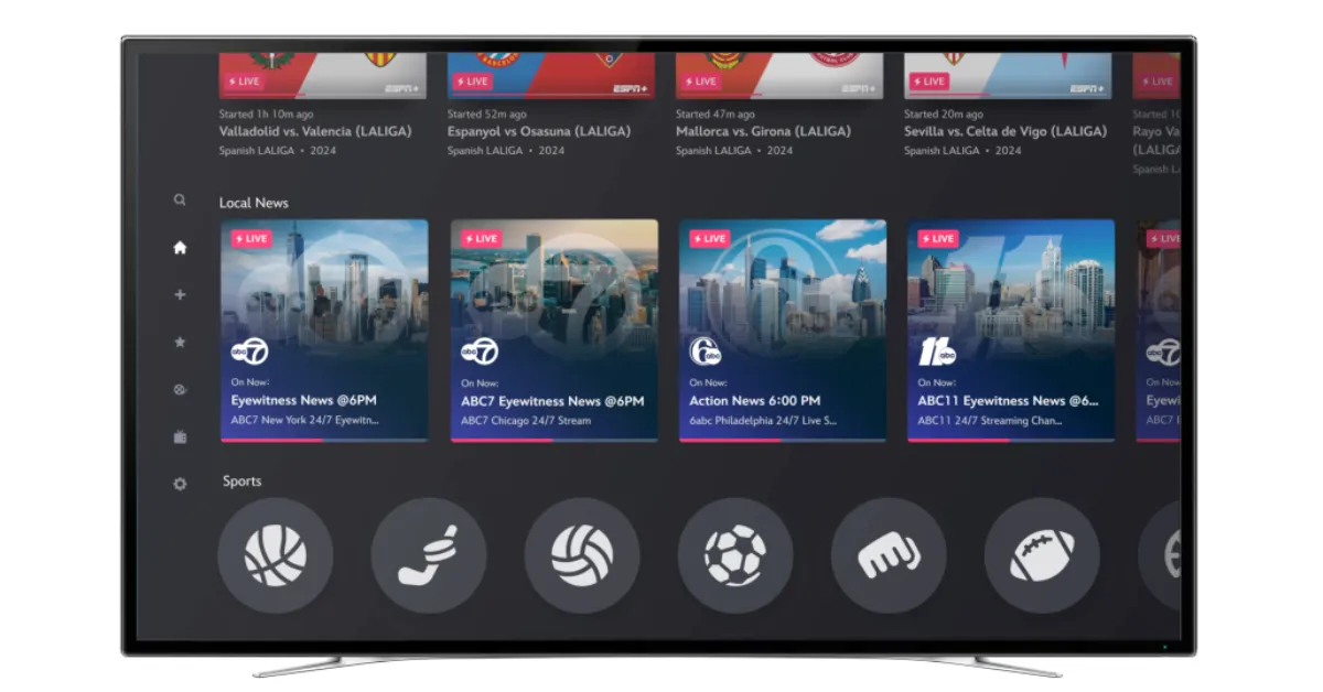 The Disney Plus app offers access to local news from eight ABC-owned stations. (Courtesy image)