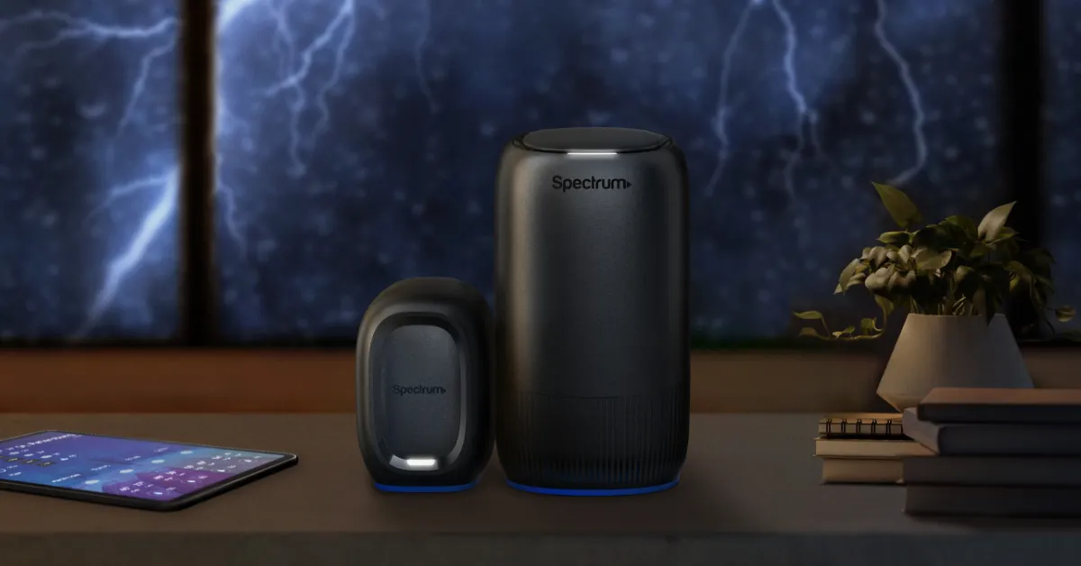 Charter's Spectrum Invincible Wi-Fi allows Spectrum Internet customers to remain online through a battery backup system during power outages. (Image courtesy Charter)