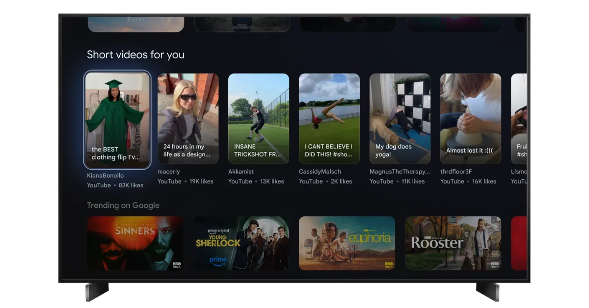 blank google tv youtube shorts webp td